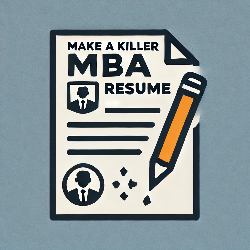 Make a killer MBA resume